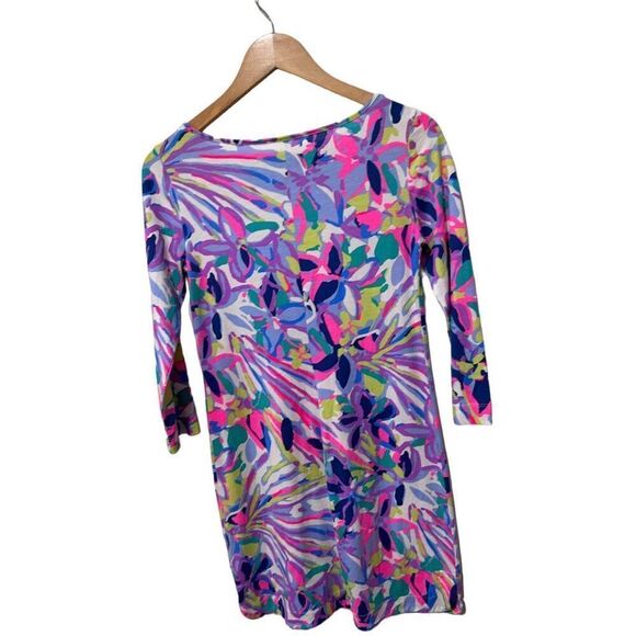 Lilly Pulitzer Marlowe Havin A Blast Floral Shiftt Dress Multicolor Size XS - Picture 9 of 13